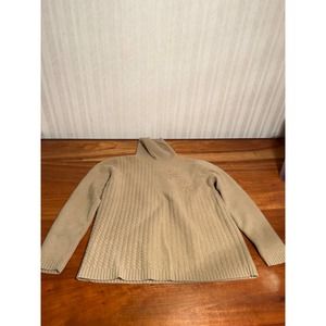 Pursuits, Itd Turtleneck Pullover Ribbed Long Sleeve Sweater Brown Womens Size M